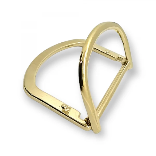 Double Ring D Buckle 41 mm Belt and Adjustment Buckle E 2081