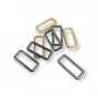 Rectangle Frame Buckle Metal Strap Strap Buckle 2 cm E 2094