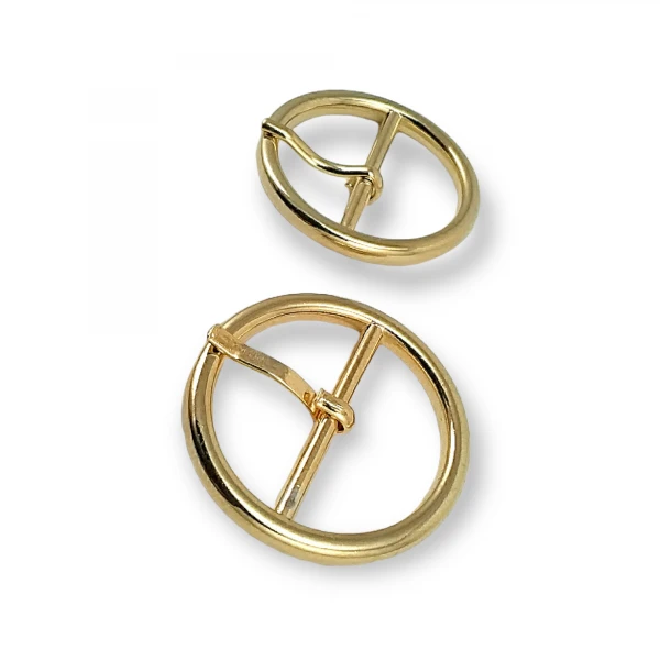 Belt Buckle - Round Ceneter Bar Buckle 3 cm E 2127 Belt Buckle - Round Ceneter Bar Buckle 3 cm E 2127