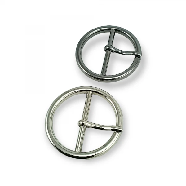 Belt Buckle - Round Ceneter Bar Buckle 3 cm E 2127 Belt Buckle - Round Ceneter Bar Buckle 3 cm E 2127