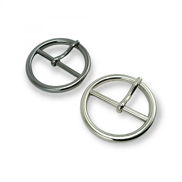Belt Buckle - Round Ceneter Bar Buckle 3 cm E 2127 Belt Buckle - Round Ceneter Bar Buckle 3 cm E 2127