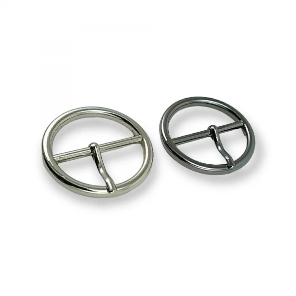 Belt Buckle - Round Ceneter Bar Buckle 3 cm E 2127 Belt Buckle - Round Ceneter Bar Buckle 3 cm E 2127