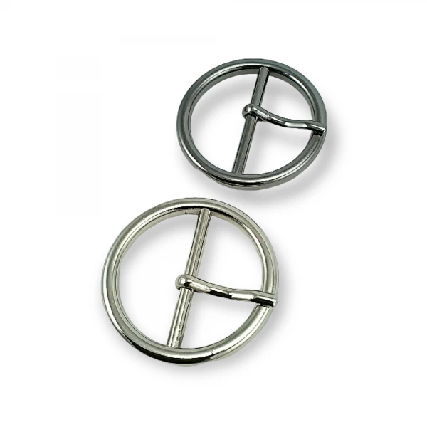 Belt Buckle - Round Ceneter Bar Buckle 3 cm E 2127 Belt Buckle - Round Ceneter Bar Buckle 3 cm E 2127
