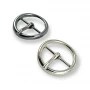 Center Bar Ring Buckle 20 mm Metal belt Buckle E 2129