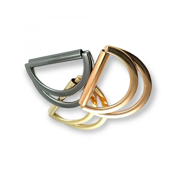 Double D Buckle 4 cm Belt and Adjustment Buckle E 2141 Double D Buckle 4 cm Belt and Adjustment Buckle E 2141