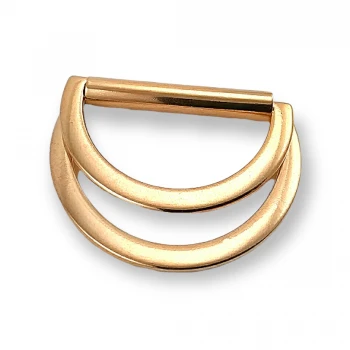 Double D Buckle 4 cm Belt and Adjustment Buckle E 2141