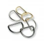 Metal D Buckle 3 cm E 754