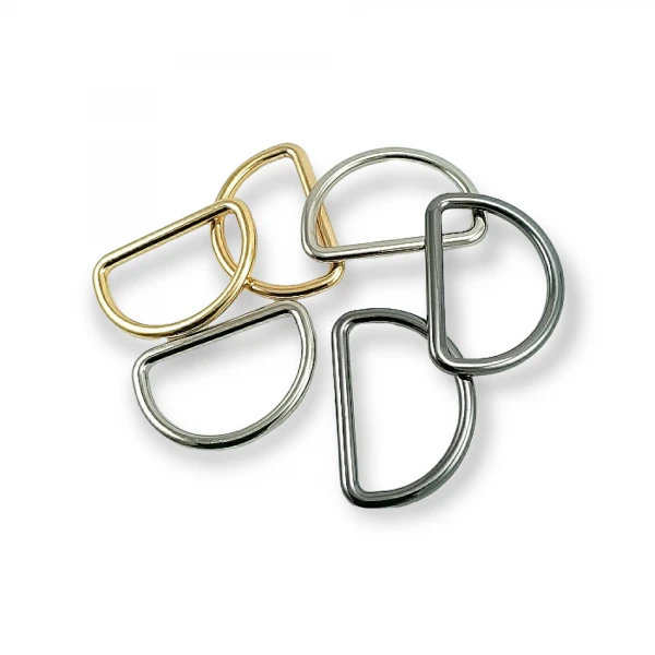 Metal D Buckle 3 cm E 754 Metal D Buckle 3 cm E 754