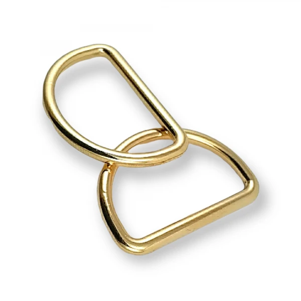 Metal D Buckle 3 cm E 754 Metal D Buckle 3 cm E 754