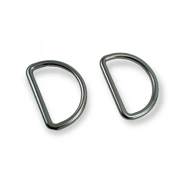 Metal D Buckle 3 cm E 754 Metal D Buckle 3 cm E 754