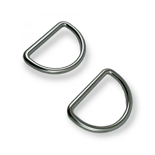 Metal D Buckle 3 cm E 754 Metal D Buckle 3 cm E 754
