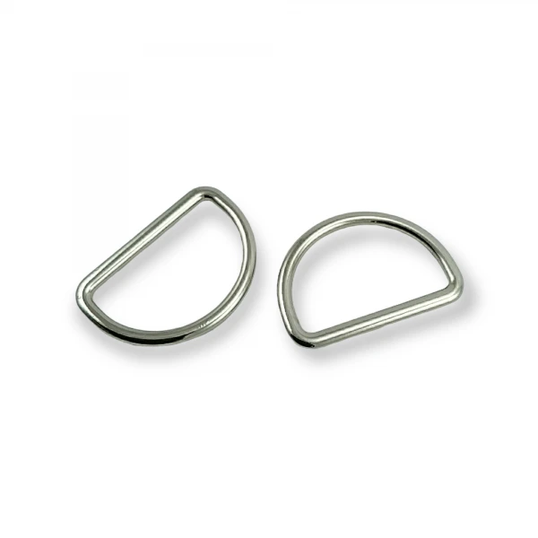 Metal D Buckle 3 cm E 754 Metal D Buckle 3 cm E 754