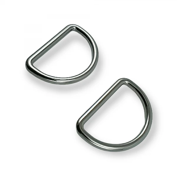 Metal D Buckle 3 cm E 754 Metal D Buckle 3 cm E 754