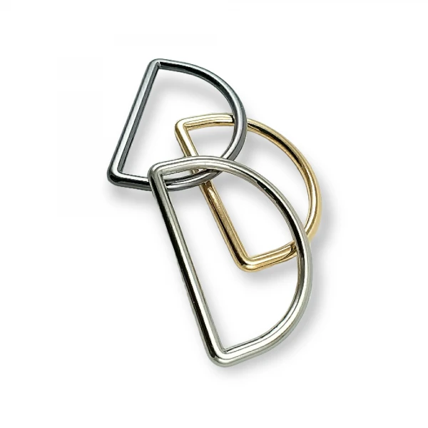 Metal D Buckle Bag and Clothing Accessory 4 cm E 881 Metal D Buckle Bag and Clothing Accessory 4 cm E 881