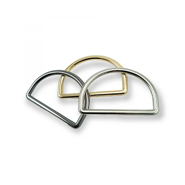Metal D Buckle Bag and Clothing Accessory 4 cm E 881 Metal D Buckle Bag and Clothing Accessory 4 cm E 881