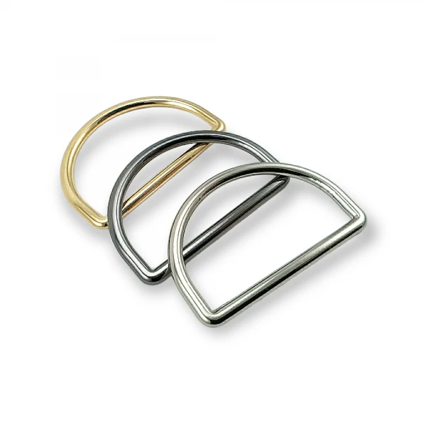 Metal D Buckle Bag and Clothing Accessory 4 cm E 881 Metal D Buckle Bag and Clothing Accessory 4 cm E 881