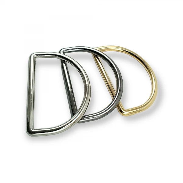 Metal D Buckle Bag and Clothing Accessory 4 cm E 881 Metal D Buckle Bag and Clothing Accessory 4 cm E 881