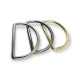 Metal D Buckle Bag and Clothing Accessory 4 cm E 881 Metal D Buckle Bag and Clothing Accessory 4 cm E 881