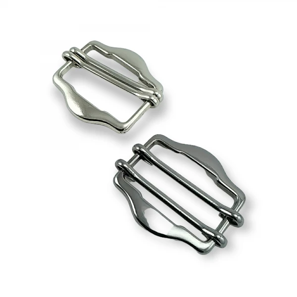 Sürgülü Metal Ayar Tokası , Çanta Kayış Ayar Tokası 31  x 18 mm E 401