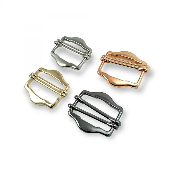 Sürgülü Metal Ayar Tokası , Çanta Kayış Ayar Tokası 31  x 18 mm E 401