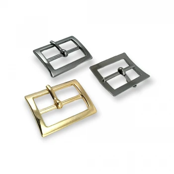 Square Center Bar 2.5 cm Buckle Bag and Belt Buckle E 1020