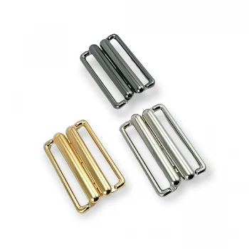 Sliding Buckle  2,5 cm Rectangular E 1281