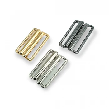 Sliding Buckle  2,5 cm Rectangular E 1281