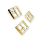 Center Bar Buckle 16 mm Rectangle Buckle E 1722
