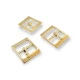Center Bar Buckle 16 mm Rectangle Buckle E 1722