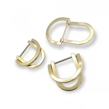 Çift Halka D Toka Metal Ayar ve Kemer Tokası 23 mm E 2145