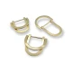 Double Ring D Buckle 23 mm Metal Adjuster and Belt Buckle E 2145