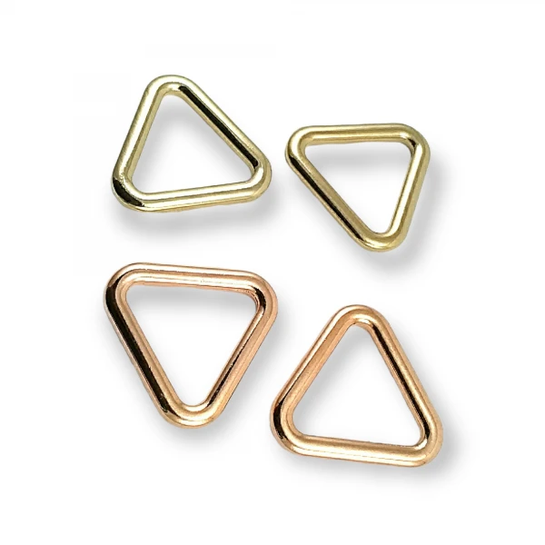 Zamak Üçgen  21 mm Çerçeve Toka E 2148