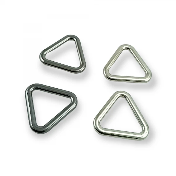 Zamak Üçgen  21 mm Çerçeve Toka E 2148