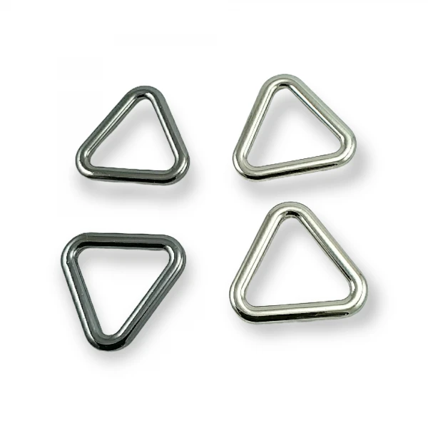 Zamak Üçgen  21 mm Çerçeve Toka E 2148