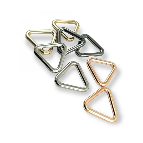 Zamak Üçgen  21 mm Çerçeve Toka E 2148
