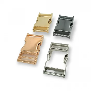 Yandan Basmalı Toka 20 mm Metal Geçmeli Toka E 2150
