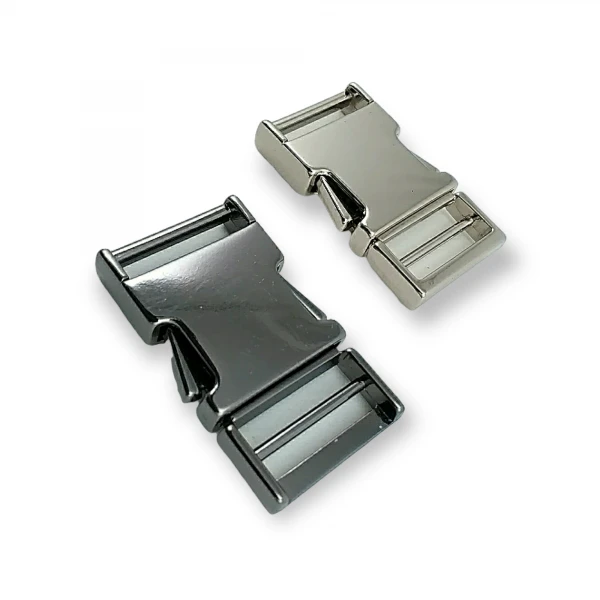 Yandan Basmalı Toka 20 mm Metal Geçmeli Toka E 2150