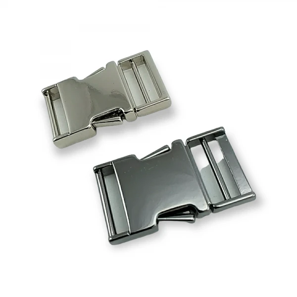 Yandan Basmalı Toka 20 mm Metal Geçmeli Toka E 2150