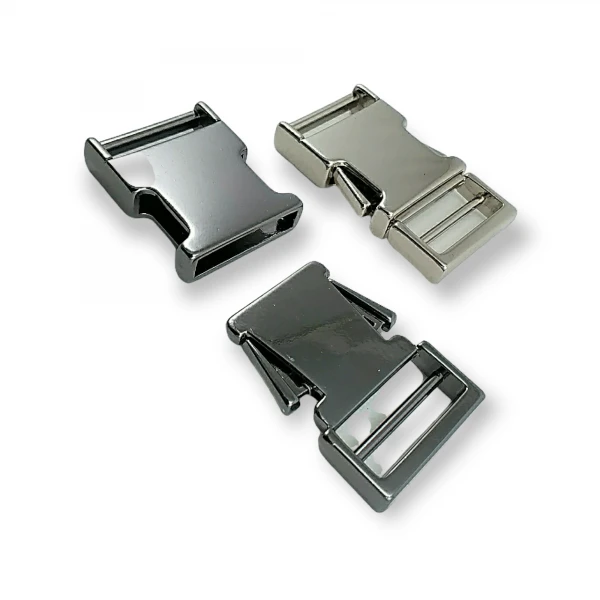 Yandan Basmalı Toka 20 mm Metal Geçmeli Toka E 2150