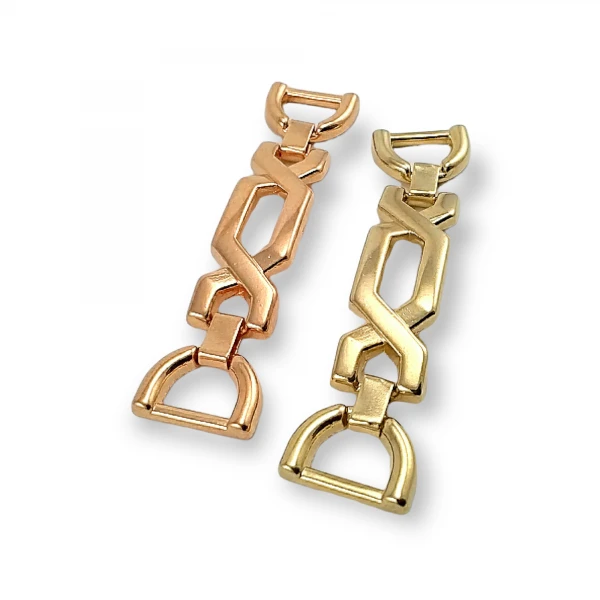 Decorative Locking Clip Clasp Clothes and Bag Buckle 63 mm E 2173 Decorative Locking Clip Clasp Clothes and Bag Buckle 63 mm E 2173
