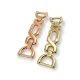Decorative Locking Clip Clasp Clothes and Bag Buckle 63 mm E 2173 Decorative Locking Clip Clasp Clothes and Bag Buckle 63 mm E 2173