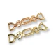 Decorative Locking Clip Clasp Clothes and Bag Buckle 63 mm E 2173 Decorative Locking Clip Clasp Clothes and Bag Buckle 63 mm E 2173