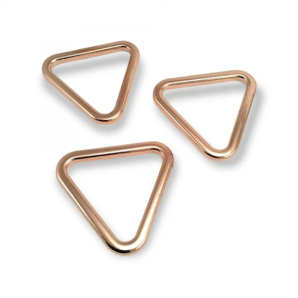 Triangle Ring 3,5 cm Metal Frame Buckle E 2179 Triangle Ring 3,5 cm Metal Frame Buckle E 2179