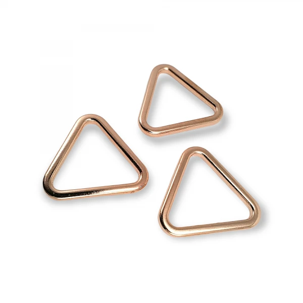 Triangle Ring 3,5 cm Metal Frame Buckle E 2179