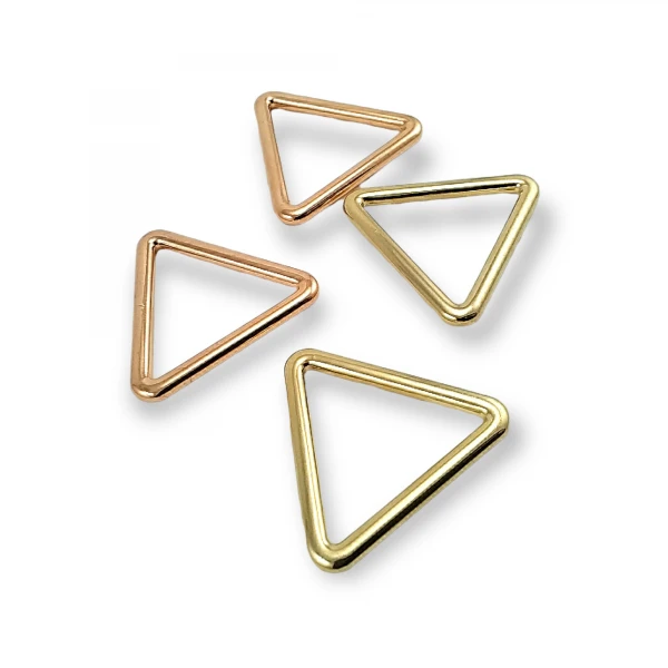 Üçgen Halka 3 cm  Metal Çerçeve Toka E 2180