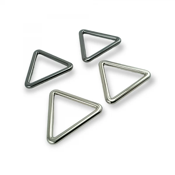 Üçgen Halka 3 cm  Metal Çerçeve Toka E 2180