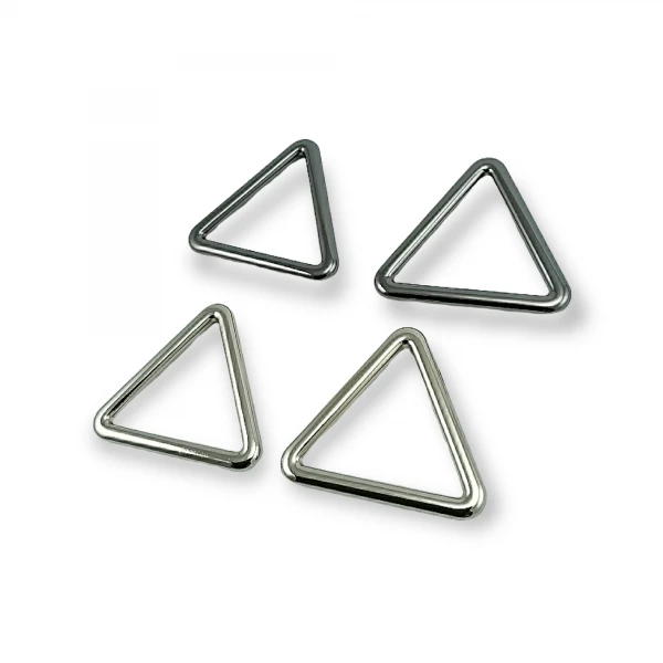 Üçgen Halka 3 cm  Metal Çerçeve Toka E 2180