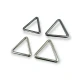 Üçgen Halka 3 cm  Metal Çerçeve Toka E 2180