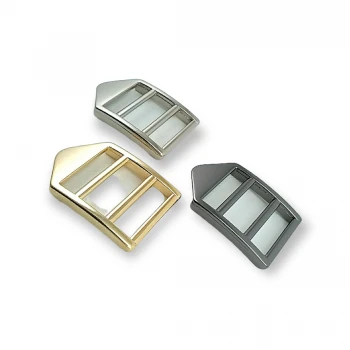 Strap Adjustment Buckle, 3-Section Ladder Buckle 2 cm E 336