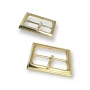 Rectangle Center Bar Buckle 3 cm Belt Buckle E 483